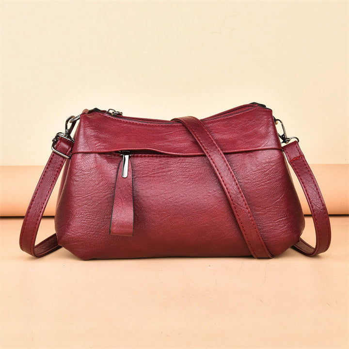 Sanya - Classic Leather Crossbody Bag